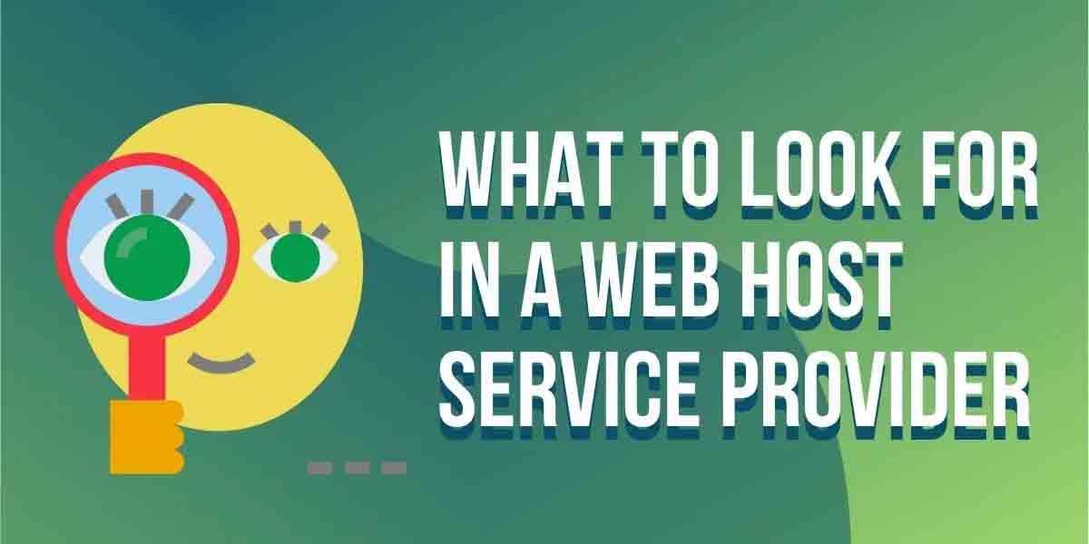 What To Look For In A Web Host Provider
