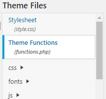 Theme Functions