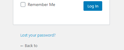 Lost your Password for WordPress Dashboard