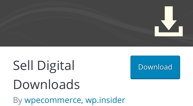 Sell digital Downloads Plugin