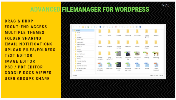 File Manager Plugin for WordPress