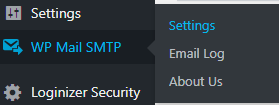 WP Mail SMTP Dashboard
