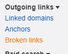 Ahrefs Outgoing Links