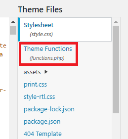 WordPress Theme Functions