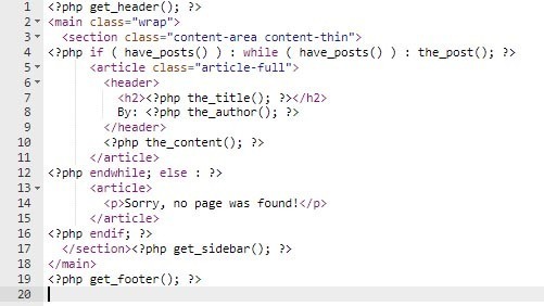 HTML Page Code