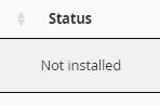 SSL Installation Status