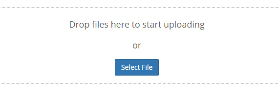 Select the ini file